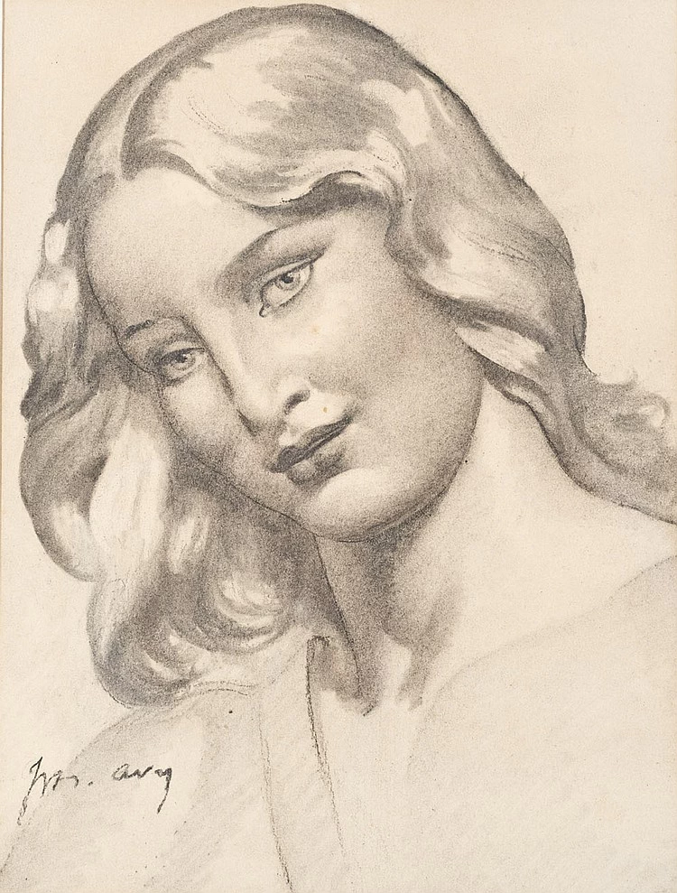 Studio del volto femminile